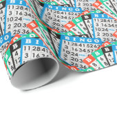 ビンゴカラフルカードコレクション ラッピングペーパー (ロールコーナー)