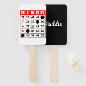 ビンゴカードのハンドファン ハンドファン (正面&裏面)