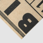 ビンゴカードティッシュペーパー 薄葉紙 (詳細)