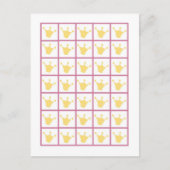 ビンゴカードマーカージャングルクイーンタイガーサファリ動物園 ポストカード (正面)