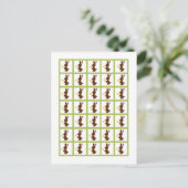 ビンゴカードマーカーフォレストフレンズBunny ポストカード (スタンド正面)