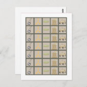 ビンゴカードマーカーARMY ACUカモフラージュDigital ポストカード (正面/裏面)