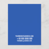 ビンゴカード、ビンゴナイト広告ズ チラシ (裏面)