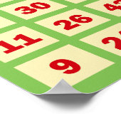 ビンゴカード ポスター (角)