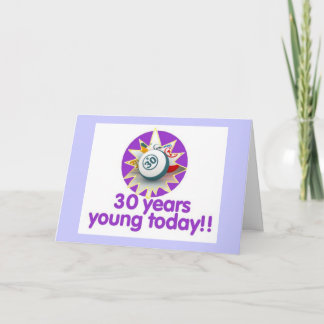 ビンゴカード-第30誕生日 カード