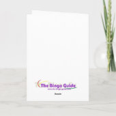 ビンゴカード-第90誕生日 カード (裏面)