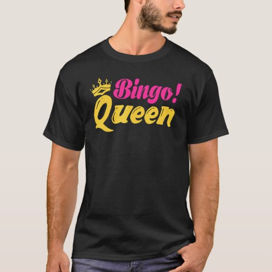 ビンゴクイーンビンゴプレーヤー Tシャツ (正面)