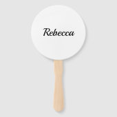 ビンゴクイーンホワイトハンドファン ハンドファン (裏面)