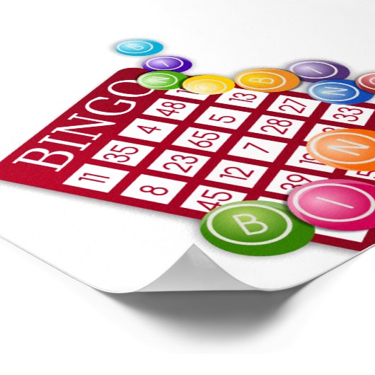 ビンゴゲーム ポスター (角)