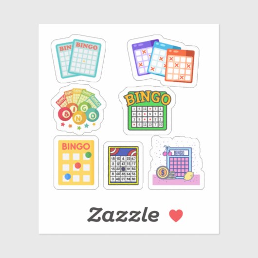 ビンゴスタンプ シール (シート)