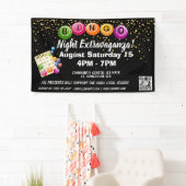 ビンゴナイト資金調達者バナー 横断幕 (インサイチュ)