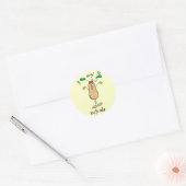 ビンゴナットTシャツとギフト ラウンドシール (封筒)