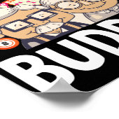 ビンゴバディーズおもしろいラッキー賭博 ポスター (角)