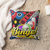 ビンゴパーソナライズされたギフトクッション クッション (ブランケット)