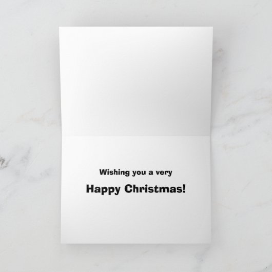 ビンゴファンのクリスマスカード シーズンカード (内部)