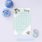 ビンゴブライダルシャワーゲームカードフライヤー チラシ (シングル)