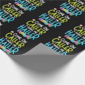 ビンゴプおもしろいレーヤーが私を叫ぶ ラッピングペーパー (角)