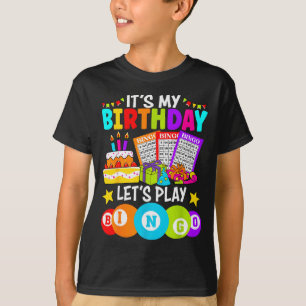 ビンゴプレイヤー 私の誕生日だよ ビンゴしよう Xmas Tシャツ