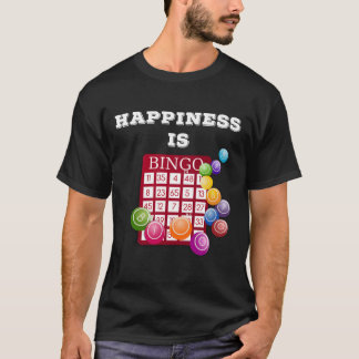 ビンゴプレーヤーの幸せのためのビンゴシャツギフトはビン Tシャツ