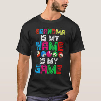 ビンゴプレーヤー七祖母ビンゴ勝者ロットビン Tシャツ