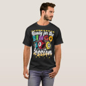 ビンゴプレーヤー賭博 – ビンゴセッションの準備完了 Tシャツ (正面フル)