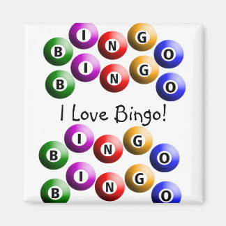 ビンゴプレーヤー「I Love Bingo」 マグネット