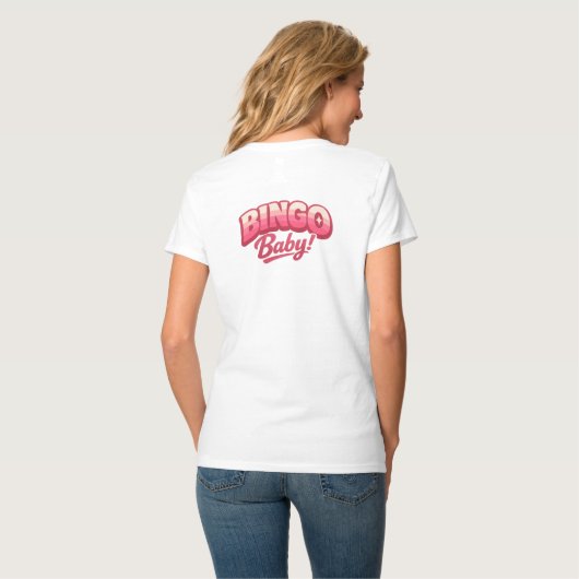 ビンゴベイビー Tシャツ (裏面フル)