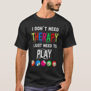 ビンゴホビー賭博ビンゴプレイヤーセラピービンゴ Tシャツ