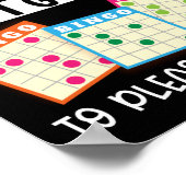 ビンゴホールに私は私の魂を喜びに行おもしろいく ポスター (角)