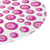 ビンゴボールおもしろい カッティングボード (角)