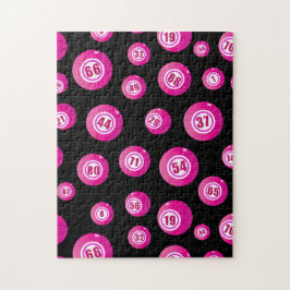 ビンゴボールおもしろい ジグソーパズル