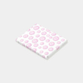 ビンゴボールピンクと白ノベルティ ポストイット (アングル)