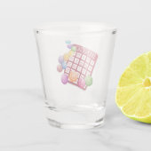 ビンゴボール付きビンゴカード ショットグラス (裏面)