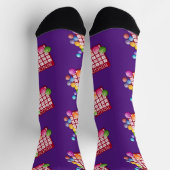 ビンゴボール付きビンゴカード ソックス (上部)