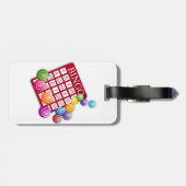 ビンゴボール付きビンゴカード ラゲッジタグ (裏面横)