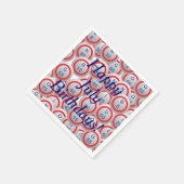 ビンゴボール スタンダードカクテルナプキン (角)