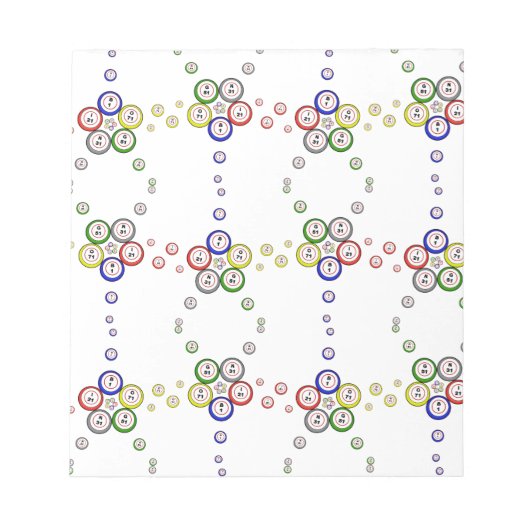 ビンゴボール ノートパッド (正面)