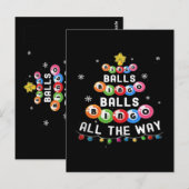 ビンゴボール ビンゴ オールザウェイ ポストカード (正面/裏面)