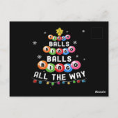 ビンゴボール ビンゴ オール ザ ウェイ ポストカード (裏面)