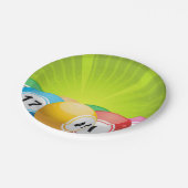 ビンゴボール ペーパープレート (アングル)