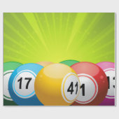 ビンゴボール ラッピングペーパー (フラット)