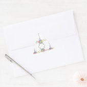 ビンゴボール 三角形シール (封筒)