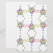 ビンゴボール 便箋 (正面/裏面)