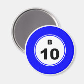 ビンゴボールB マグネット (正面/裏面)