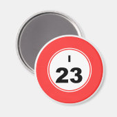 ビンゴボールI マグネット (正面/裏面)