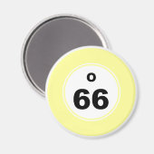 ビンゴボールO マグネット (正面/裏面)