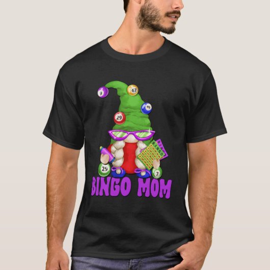 ビンゴママ格言(ビンゴナイト) Tシャツ (正面)