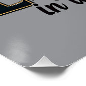 ビンゴレジェンドクラウン入り金ゴールドレトロタイポグラフィ ポスター (コーナー)