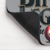 ビンゴレジェンドクラウン入り金ゴールドレトロタイポグラフィ マウスパッド (コーナー)