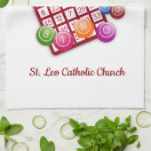 ビンゴ勝者キッチンタオル キッチンタオル (折り畳み)